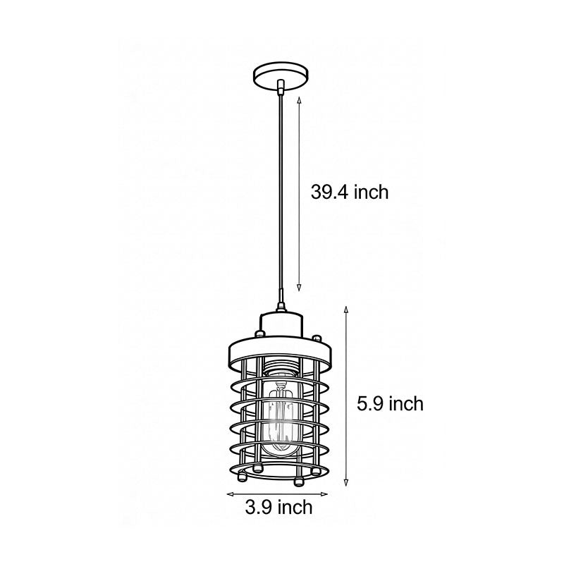 Loft Edison lampa wisząca zdjęcie 13