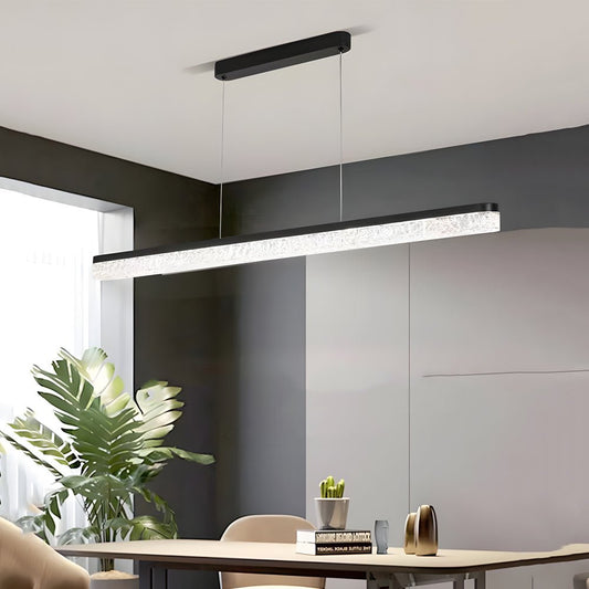 Lampa wisząca liniowa ściemnialna