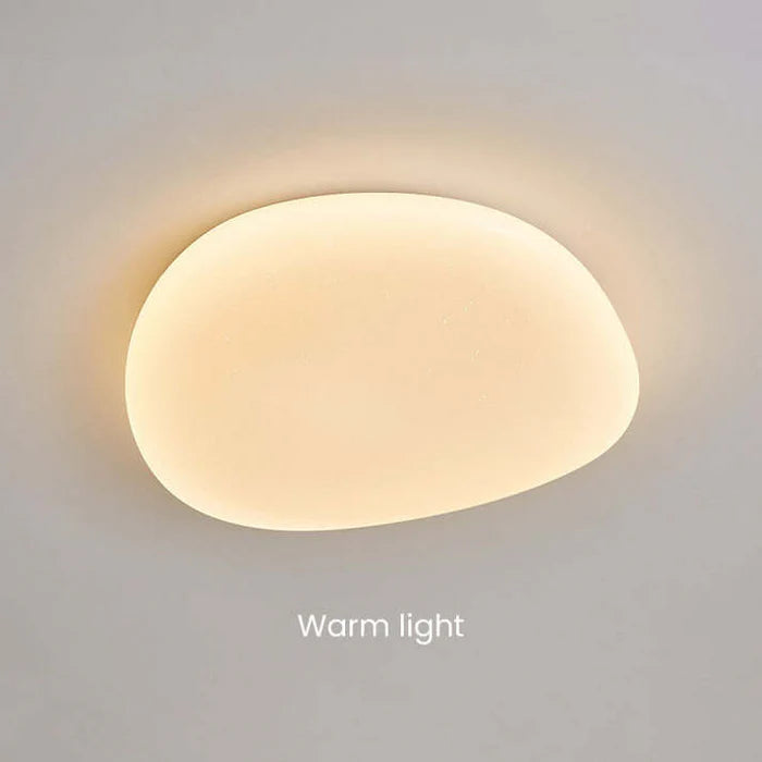 Organiczna lampa sufitowa LED — naturalny kształt kamienia, 4 rozmiary | Norivo Norivo