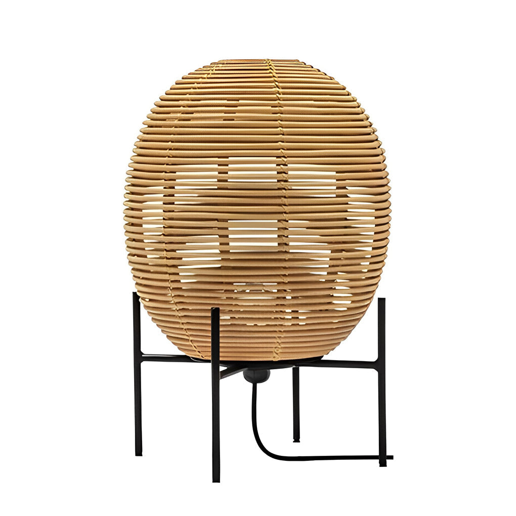 Lampa rattan boho zdjęcie 8