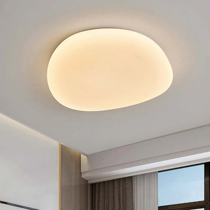 Organiczna lampa sufitowa LED — naturalny kształt kamienia, 4 rozmiary | Norivo Norivo