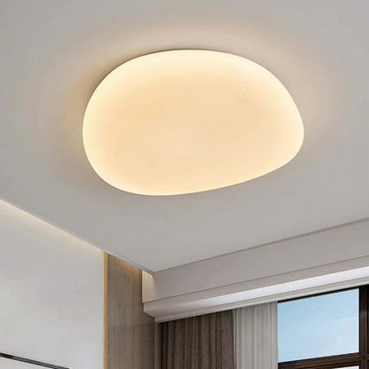Organiczna lampa sufitowa LED — naturalny kształt kamienia, 4 rozmiary | Norivo Norivo