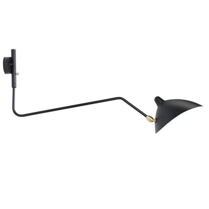 Designerska lampa ścienna z podwójnym ramieniem — regulowany kinkiet do salonu, biura i sypialni | Norivo Norivo