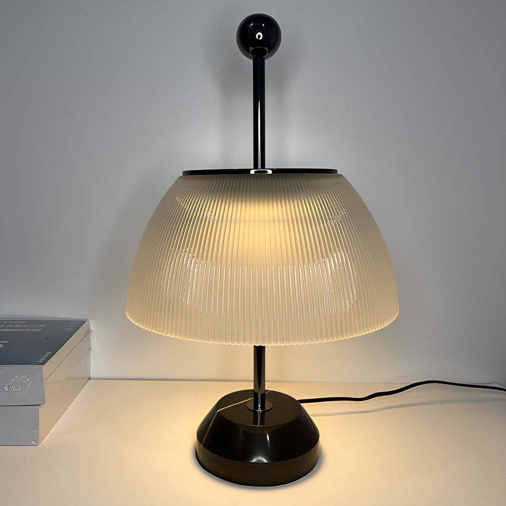 Lampa szklana żebrowana zdjęcie 6