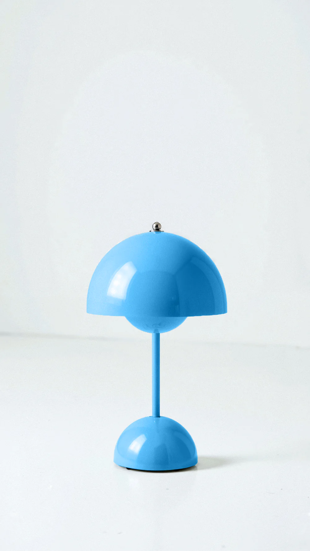 Lampa stołowa niebieska