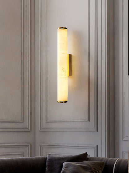 Nowoczesny kinkiet LED z alabastrowym kloszem — elegancka lampa ścienna | Norivo Norivo