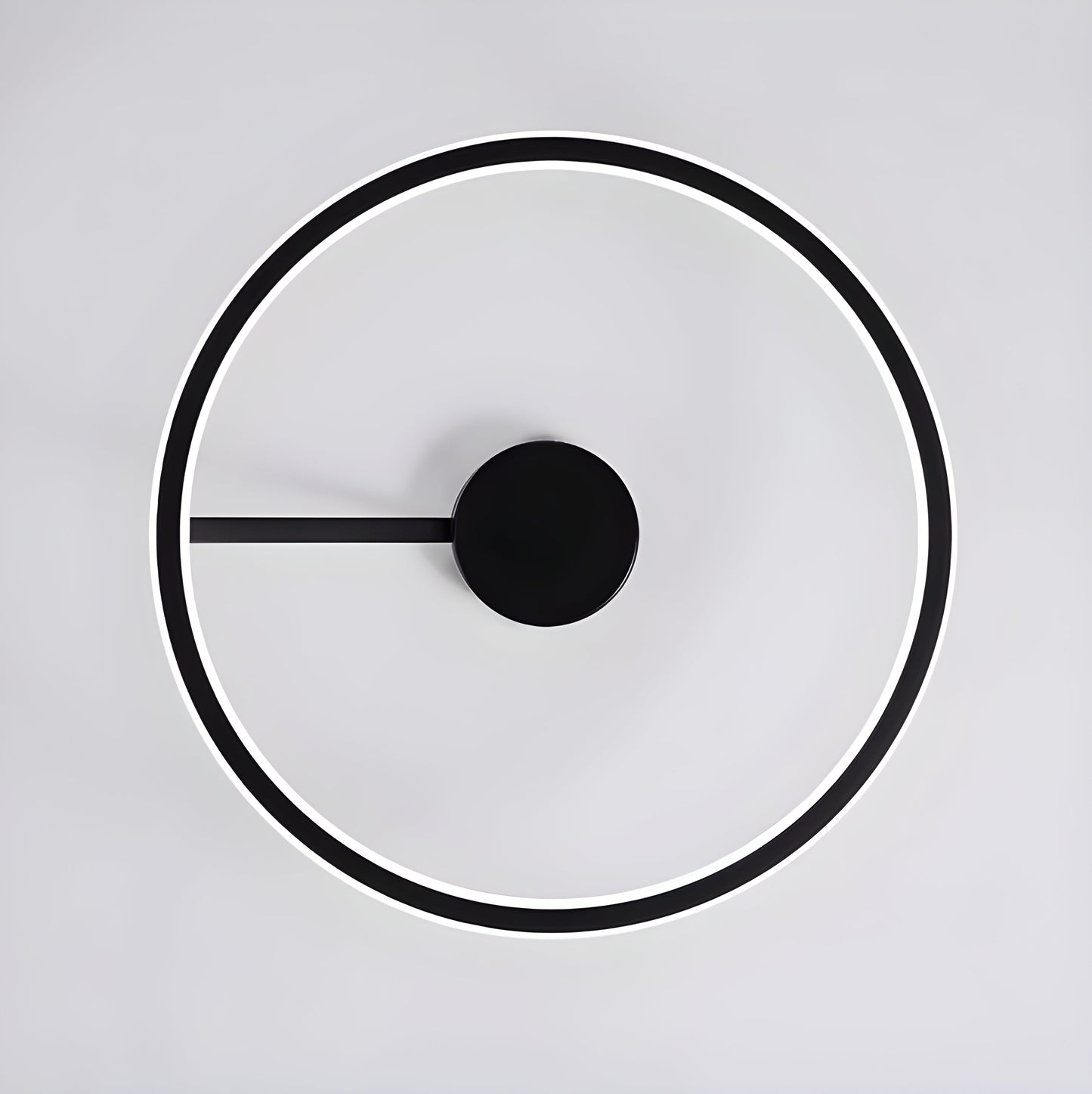 Lampa sufitowa ELENA — okrągła, minimalistyczna, semi flush mount | Norivo Norivo