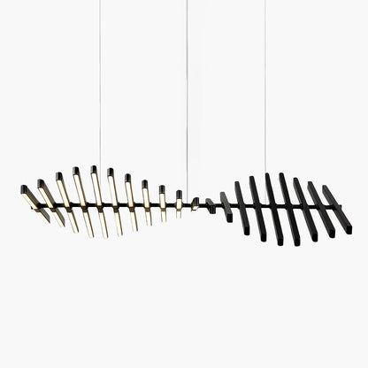 Lampa sufitowa FORMS — modułowy żyrandol z linii świetlnych kul LED | Norivo Norivo