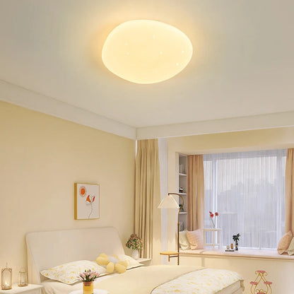 Organiczna lampa sufitowa LED — naturalny kształt kamienia, 4 rozmiary | Norivo Norivo