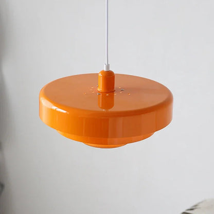 Designerska lampa wisząca LED — geometryczny klosz, 7 kolorów | Norivo Norivo