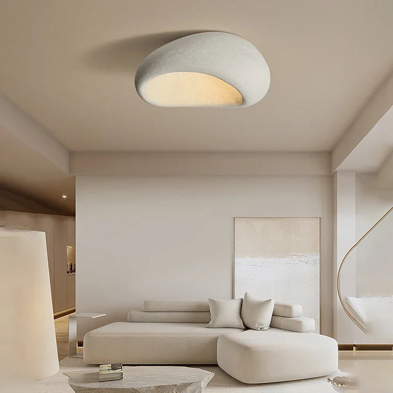 Lampa sufitowa LED wabi-sabi — organiczna forma, 5 kolorów | Norivo Norivo