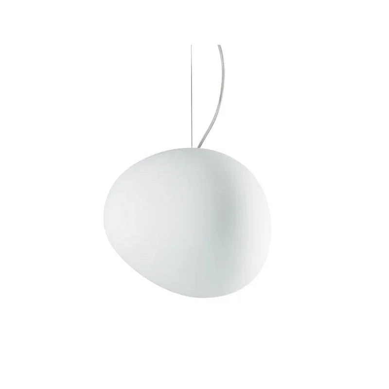 Lampa wisząca o organicznym okrągłym kształcie — minimalistyczny design | Norivo Norivo