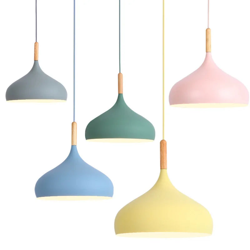 Lampa wisząca o zaokrąglonym kształcie — 8 kolorów | Norivo Norivo