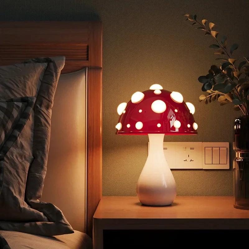 Lampa grzybek przewodowa