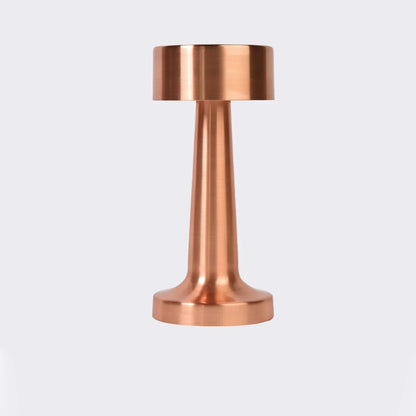 Metalowa lampa stołowa LED z dotykowym włącznikiem | Norivo Norivo