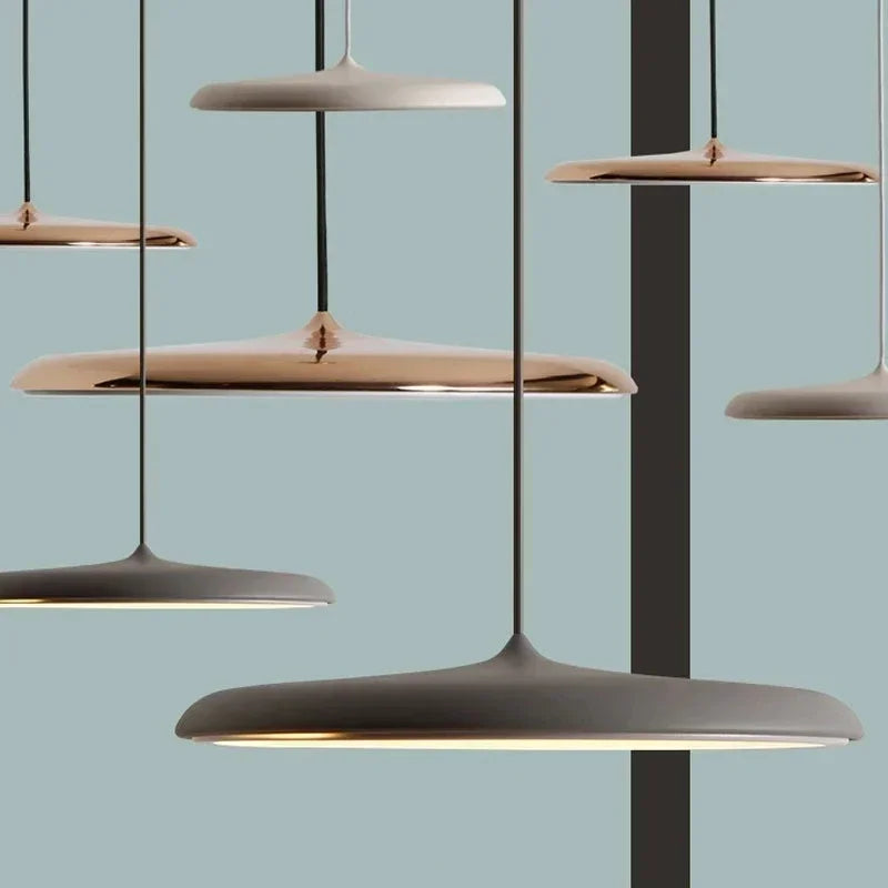 Lampa wisząca LED ultracienki klosz — designerska | Norivo Norivo