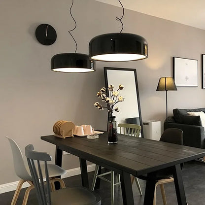 Lampa wisząca LED dysk — minimalistyczny design | Norivo Norivo