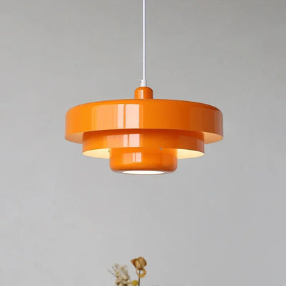 Designerska lampa wisząca LED — geometryczny klosz, 7 kolorów | Norivo Norivo