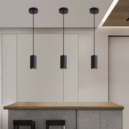 Lampa wisząca spot cylindryczna — elegancki minimalizm | Norivo Norivo