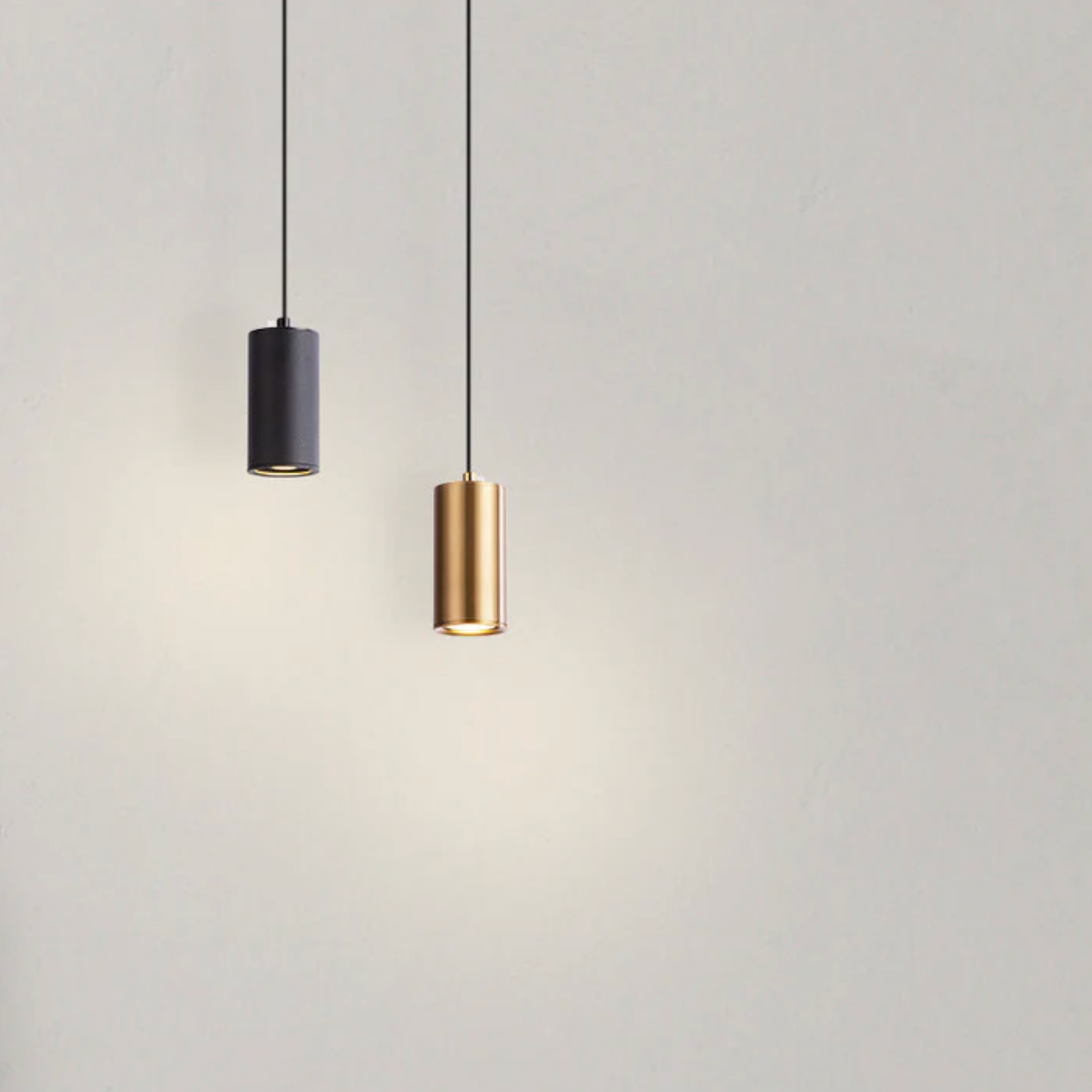 Lampa wisząca spot cylindryczna — elegancki minimalizm | Norivo Norivo