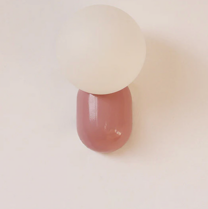 Nowoczesny kinkiet kula LED — designerska lampa ścienna, 5 kolorów | Norivo Norivo