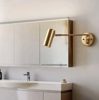 Nowoczesny kinkiet ścienny z regulowanym ramieniem — minimalistyczna lampa punktowa | Norivo Norivo