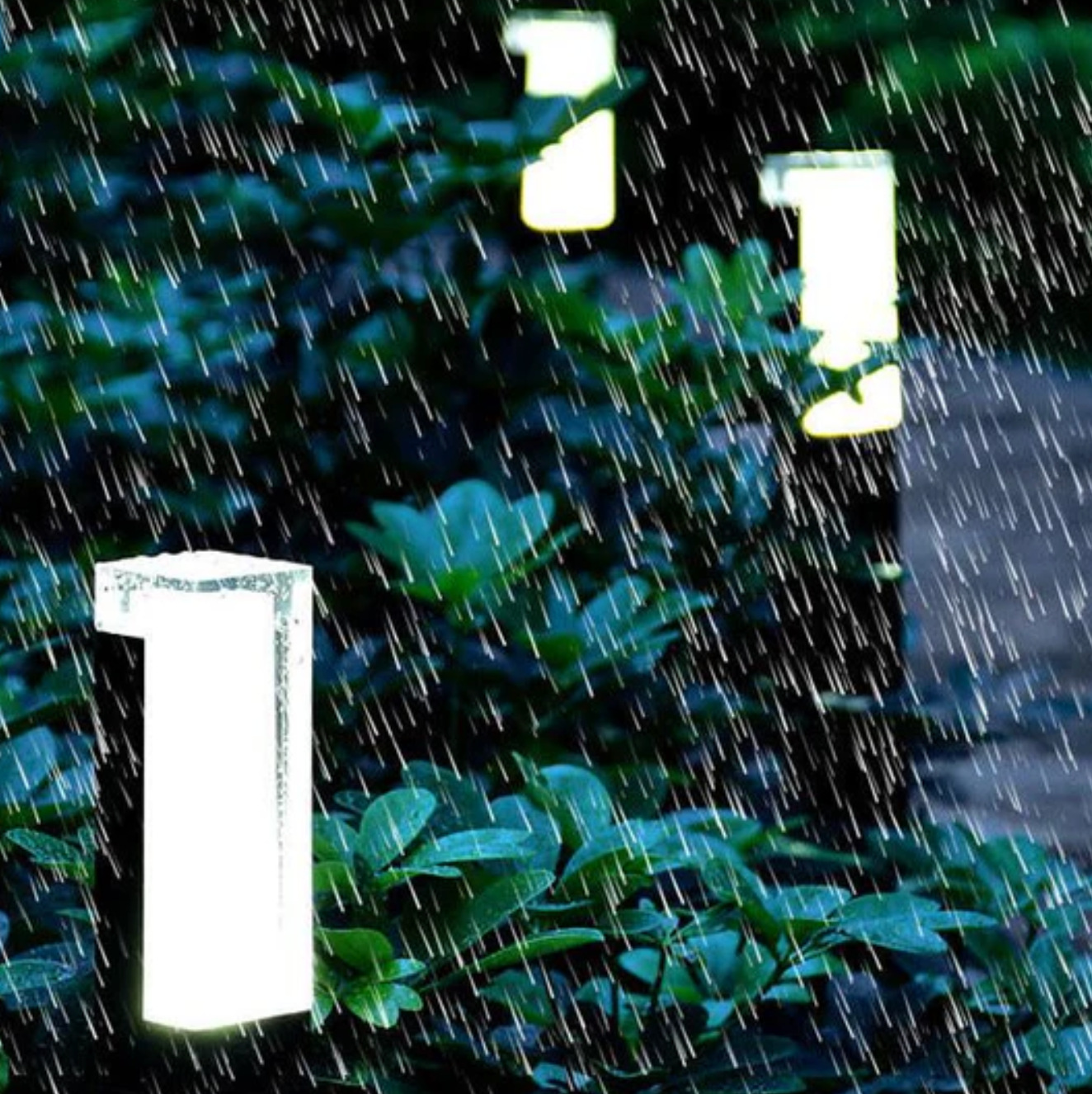 Nowoczesna lampa ogrodowa LED — wodoodporny słupek zewnętrzny, 2 rozmiary | Norivo Norivo