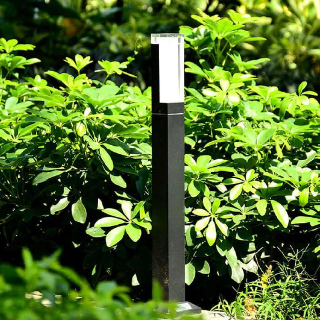 Nowoczesna lampa ogrodowa LED — wodoodporny słupek zewnętrzny, 2 rozmiary | Norivo Norivo