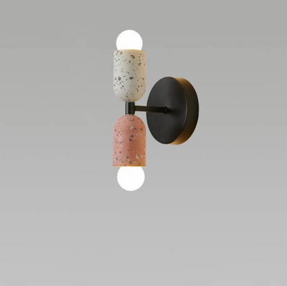 Nowoczesny kinkiet ścienny LED terrazzo — designerskie oświetlenie dekoracyjne | Norivo Norivo