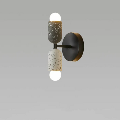 Nowoczesny kinkiet ścienny LED terrazzo — designerskie oświetlenie dekoracyjne | Norivo Norivo