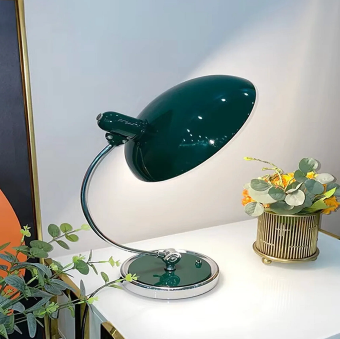 Lampa biurkowa retro widok 5