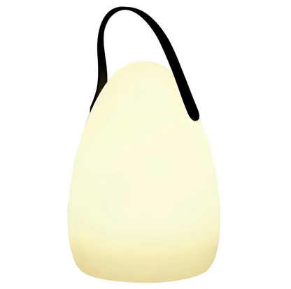 Przenośna lampka LED RGB z pilotem — ładowanie USB, 16 kolorów, 4 style | Norivo Norivo