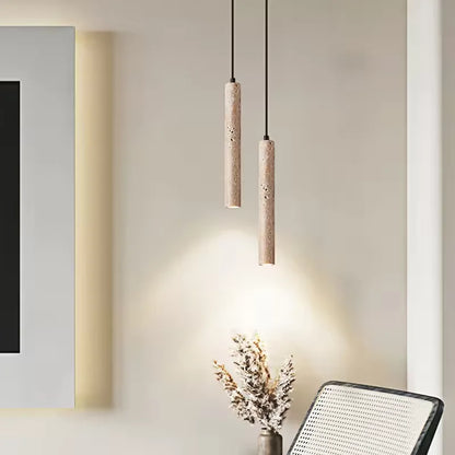 Lampa wisząca z kamienia — minimalistyczna lampa sufitowa dekoracyjna | Norivo Norivo