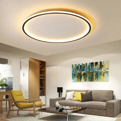 Lampa sufitowa LED okrąg — 5 rozmiarów, 2 kolory, 2 barwy | Norivo Norivo