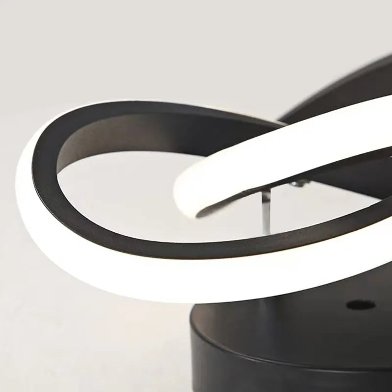 Lampa sufitowa LED — geometryczna oprawa trzy pierścienie, styl modern | Norivo Norivo