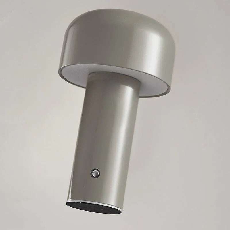 Nowoczesna lampa stołowa LED — grzybek, przenośna, ładowalna, dotykowa | Norivo Norivo