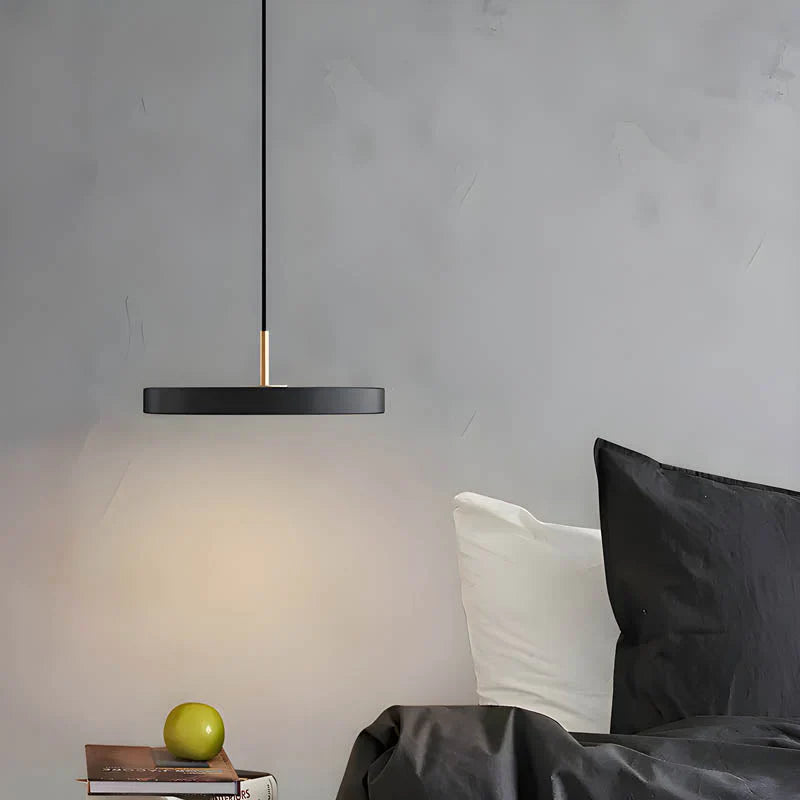 Okrągła lampa wisząca LED — jadalnia i salon | Norivo Norivo