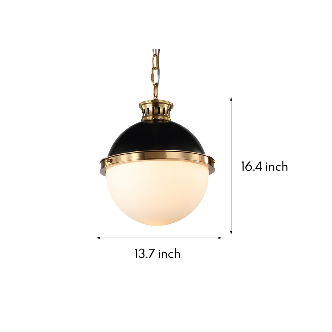Lampa kula szklana zdjęcie 10