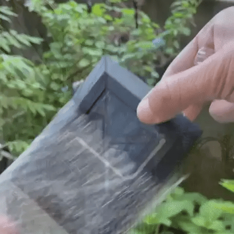 Solarne lampy ścienne LED — ogród i taras IP65 Norivo