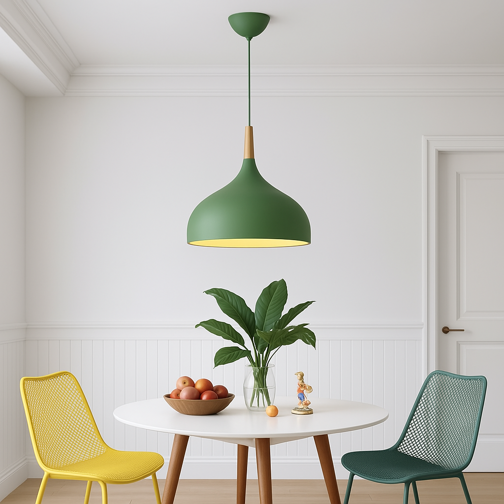 Lampa wisząca o zaokrąglonym kształcie — 8 kolorów | Norivo Norivo