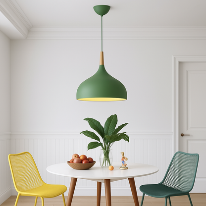 Lampa wisząca o zaokrąglonym kształcie — 8 kolorów | Norivo Norivo