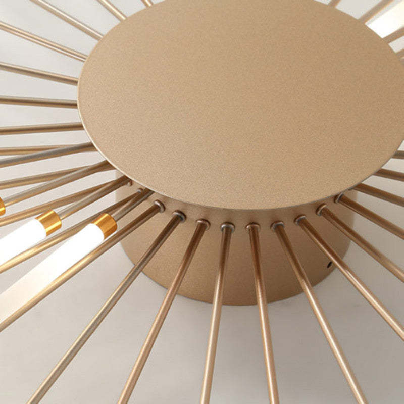 Żyrandol sufitowy LED — minimalistyczny design promieni słonecznych | Norivo Norivo