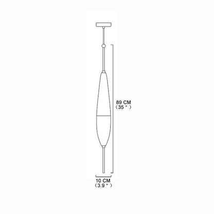 Lampa gradient szklana zdjęcie 10