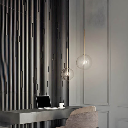 Lampa wisząca ORB — minimalistyczna kula szklana | Norivo Norivo