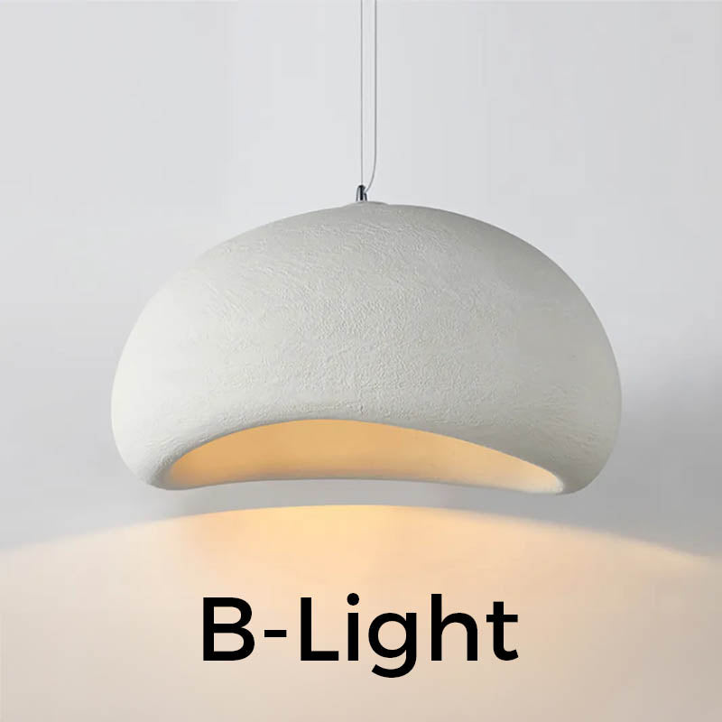 Lampa wisząca WABILUME — styl wabi-sabi, regulowana wysokość | Norivo Norivo
