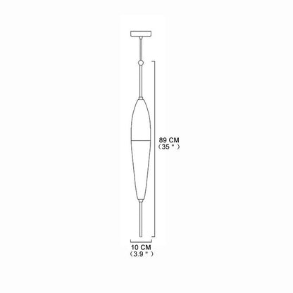 Lampa gradient szklana zdjęcie 8