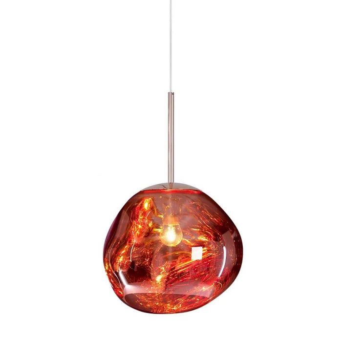 Designerska lampa wisząca topiona kula LED — 4 kolory, 4 rozmiary | Norivo Norivo