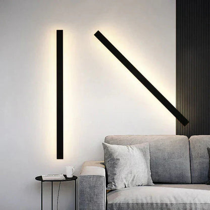 Pionowa lampa LED na elewację — ścienna zewnętrzna | Norivo Norivo