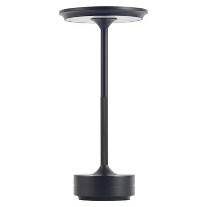 Elegancka lampka stołowa LED — metalowa, ładowana USB, 3 kolory | Norivo Norivo