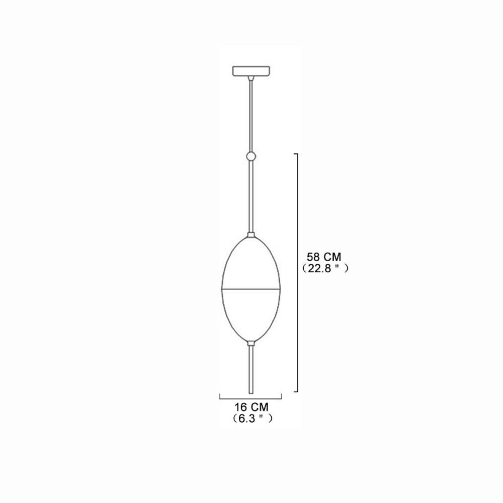 Lampa gradient szklana zdjęcie 12